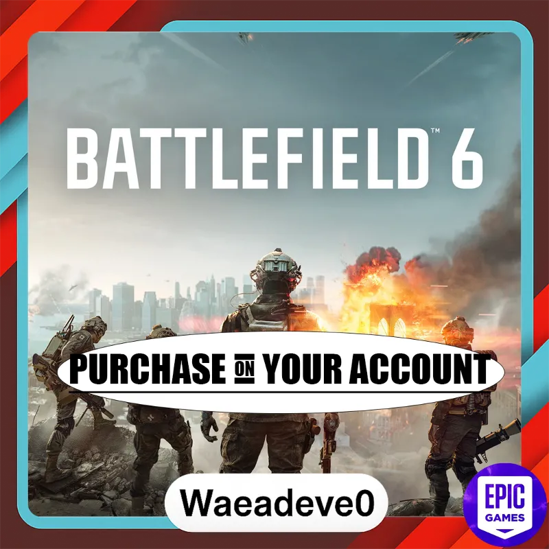 Battlefield 6 - Epic games - Purchase on your account