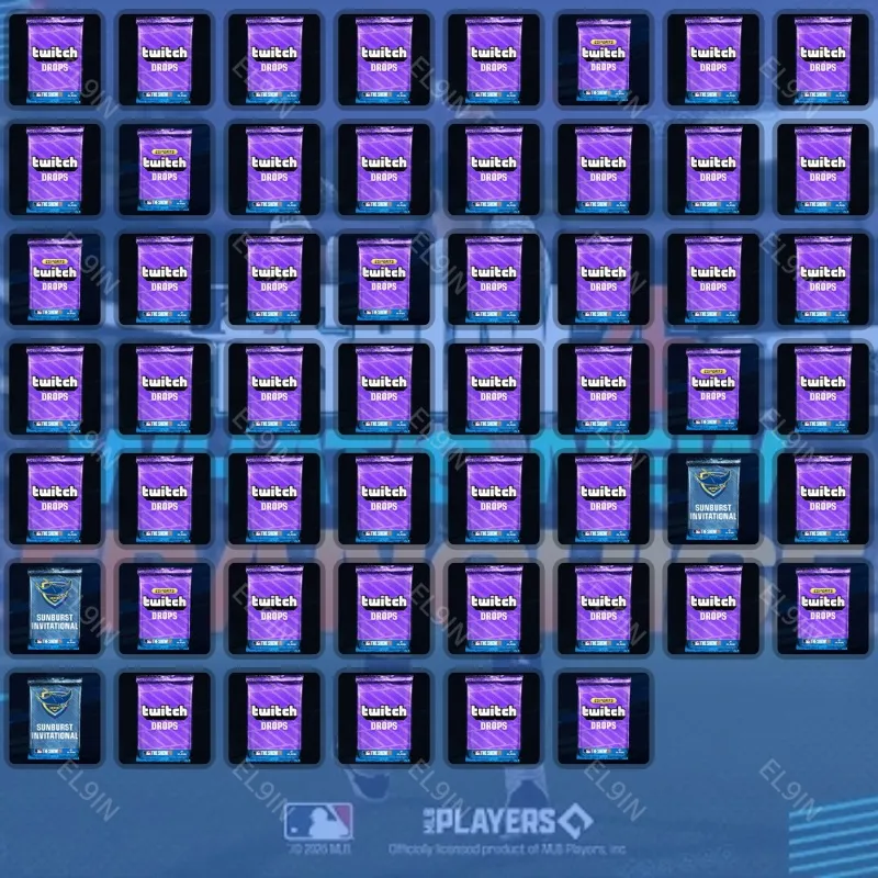 MLB The Show 26 Твич Дропсы 54 предметов +