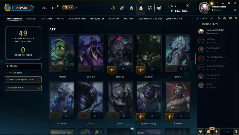 League of Legends - 28 Level account (EU West)