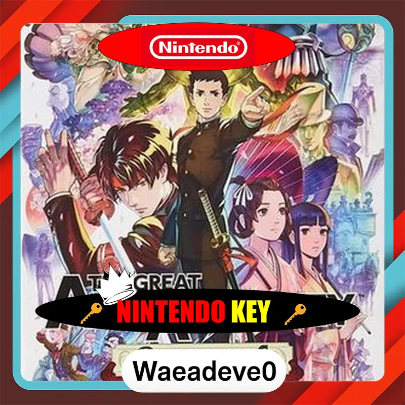 The Great Ace Attorney Chronicles (Nintendo Switch) Nintendo eShop Key EUROPE
