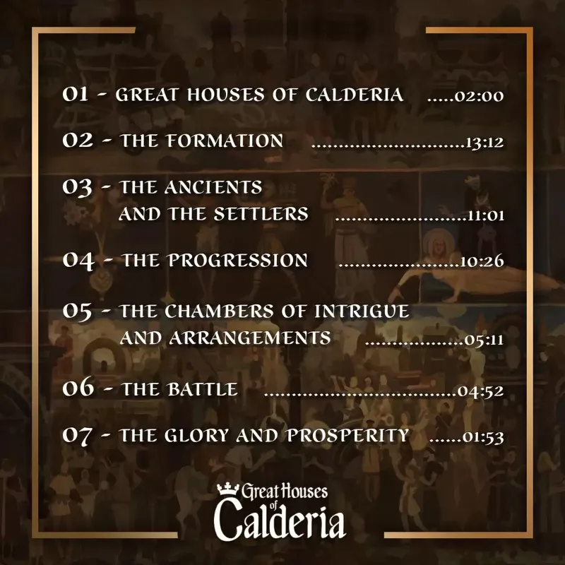 DLC | Great Houses of Calderia - Official Soundtrack| STEAM КЛЮЧ РФ+СНГ