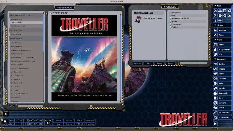 Fantasy Grounds - The Spinward Extents STEAM GIFT