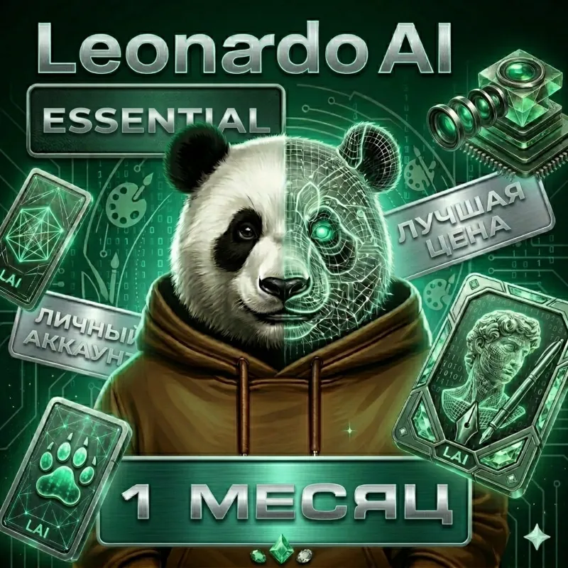 ЛИЧНЫЙ АККАУНТ | ESSENTIAL 8500 TOKENS | АВТОВЫДАЧА | LEONARDO AI