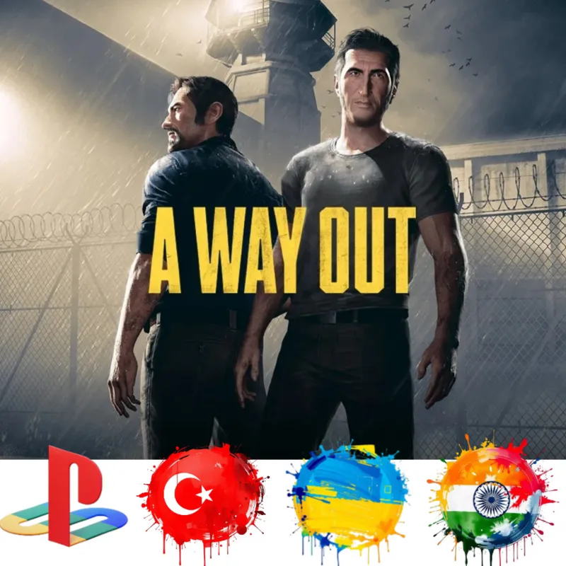 A Way Out PS4/ТУРЦИЯ/УКРАИНА/ИНДИЯ/PS