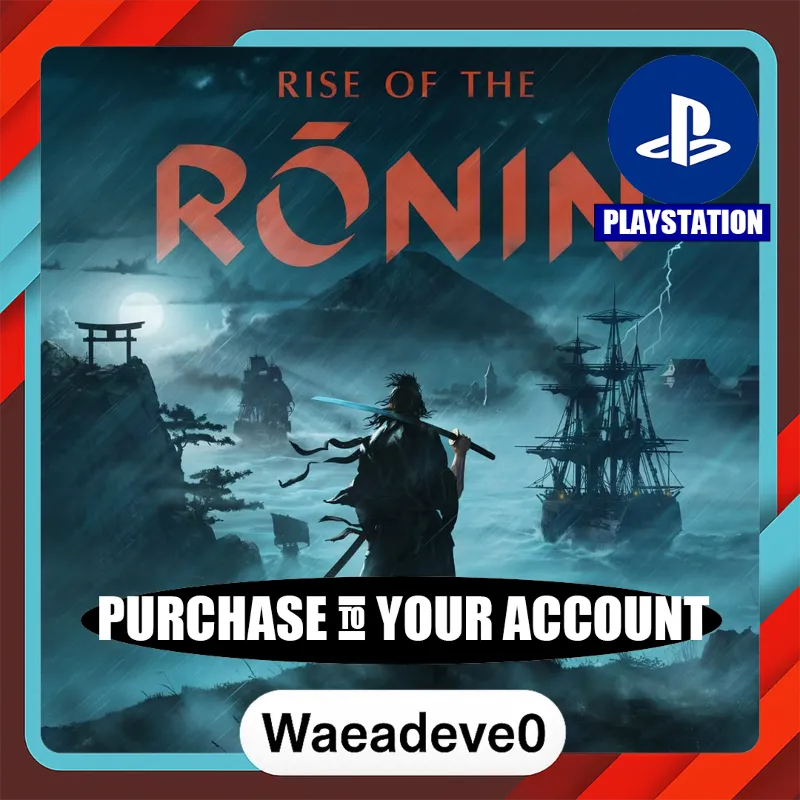 Rise of the Ronin – PlayStation (PSN) – Purchase in Your Account