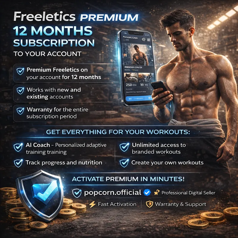 Измени своё тело с Freeletics Premium — полный доступ на 12 месяцев