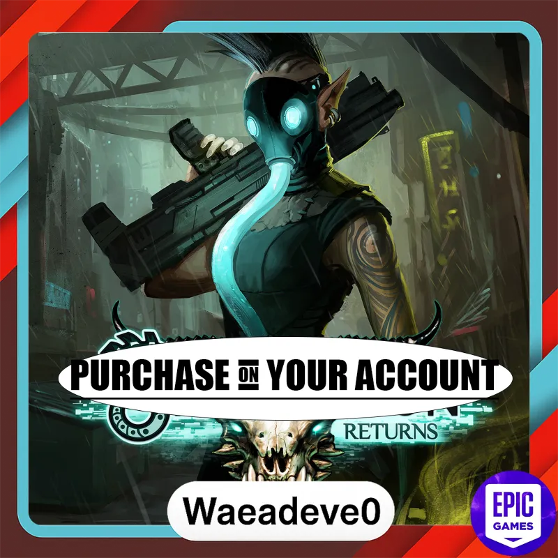 Shadowrun Returns - Epic games - Purchase on your account