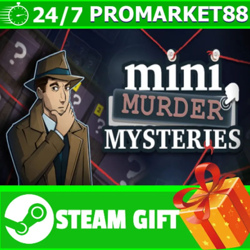 ВСЕ СТРАНЫ+РОССИЯ Mini Murder Mysteries STEAM GIFT