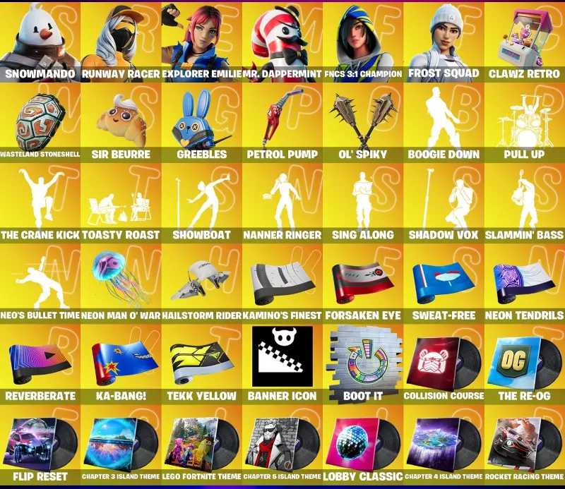 Мгновенный доступ • FN (все платформы) • 129 skins • Master Chief • Полный доступ