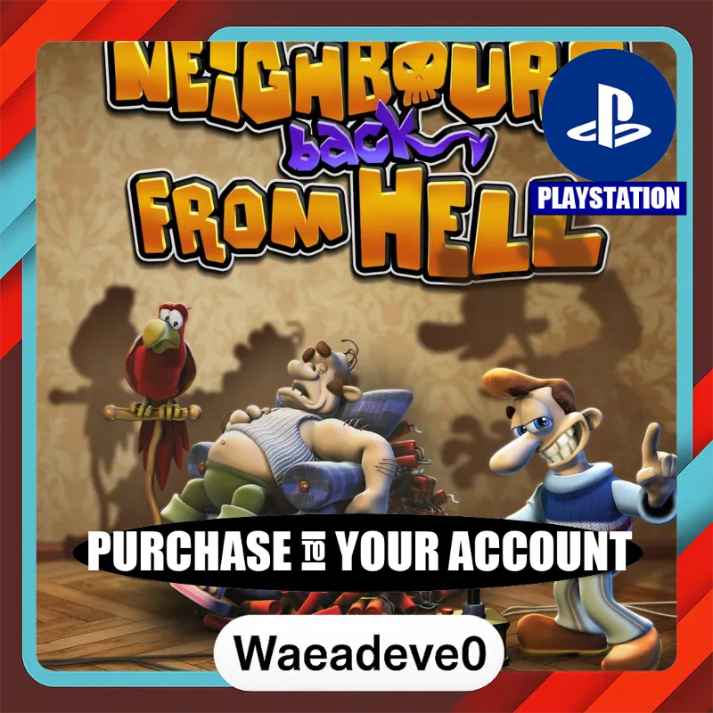 Neighbours back From Hell – PlayStation (PSN) – Purchase in Your Account