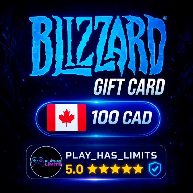 BLIZZARD GIFT CARD 100 CAD | Канада