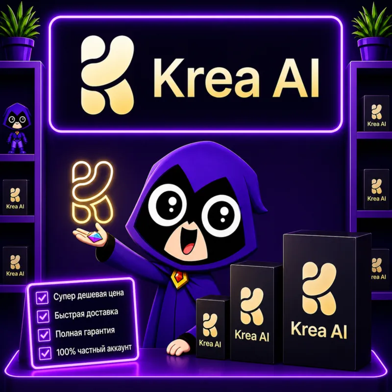 Krea AI Basic, Pro, Max Plan for 1 Month Full Warranty