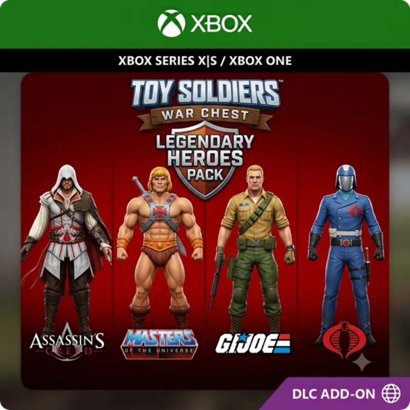 Toy Soldiers: War Chest - Набор Legendary Heroes (Ключ Xbox One/Series X|S) – Глобаль