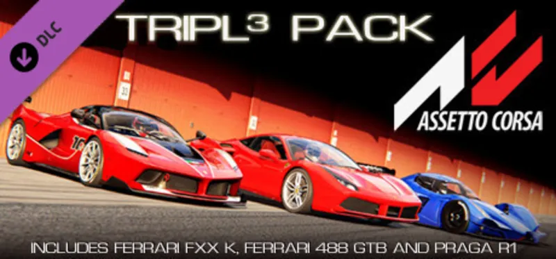 Assetto Corsa -Tripl3 Pack DLC / Steam Ключ / Все регионы | АВТОВЫДАЧА 24/7