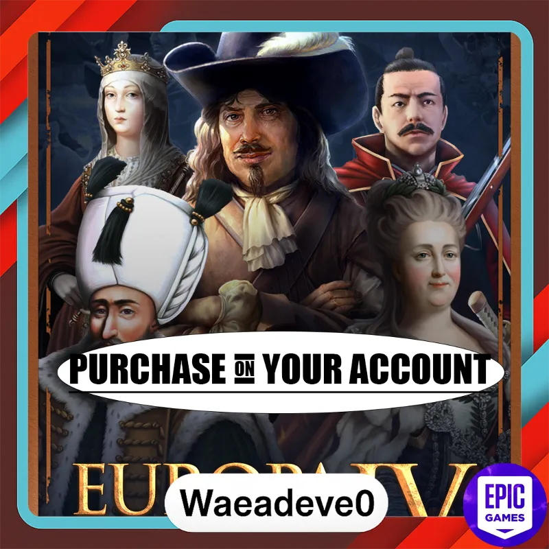 Europa Universalis IV - Epic games - Purchase on your account