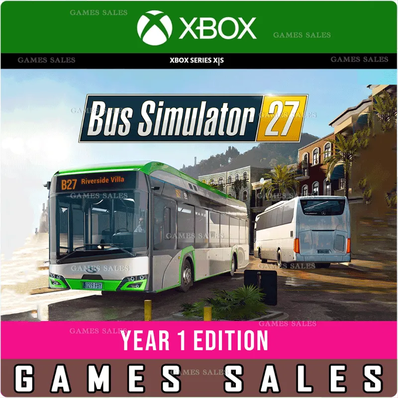 BUS SIMULATOR 27 - YEAR 1 EDITION XBOX|XS+PC WIN КЛЮЧ