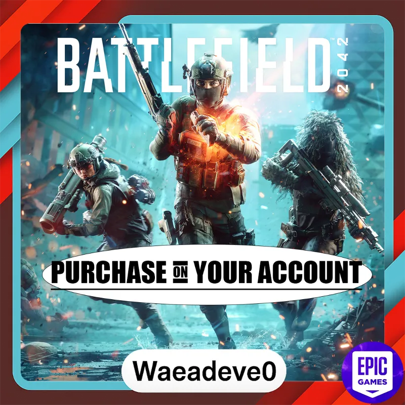 Battlefield 2042 - Epic games - Purchase on your account