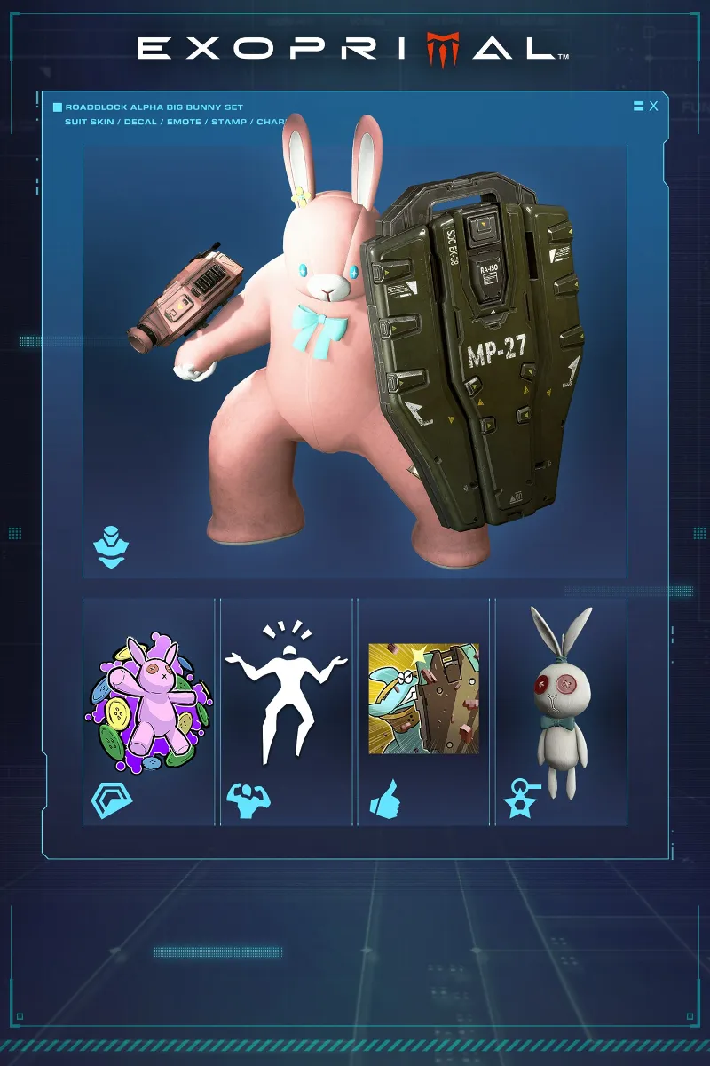 Roadblock Alpha Big Bunny Set | XBOX+PC | На любой аккаунт