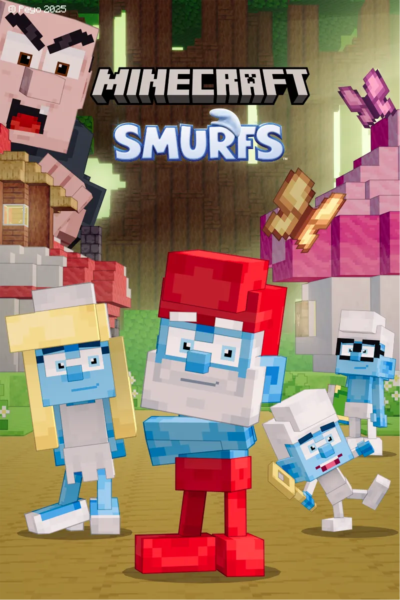 Minecraft: Smurfs | XBOX | На любой аккаунт