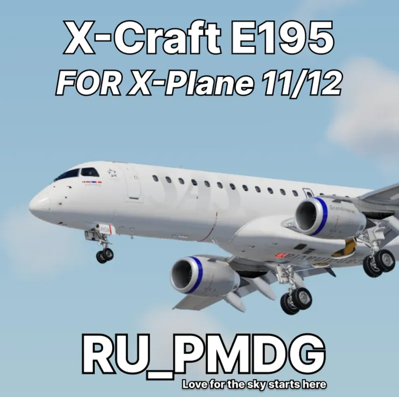X-Craft E195 for X-Plane 11/12