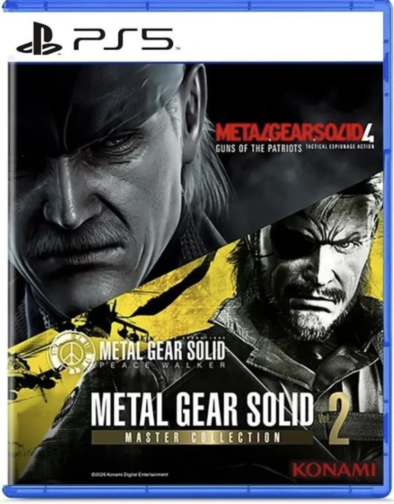METAL GEAR SOLID: MASTER COLLECTION Vol.2 Playstation PS5 ПРЕДЗАКАЗ ИГРЫ НА АКАУНТ