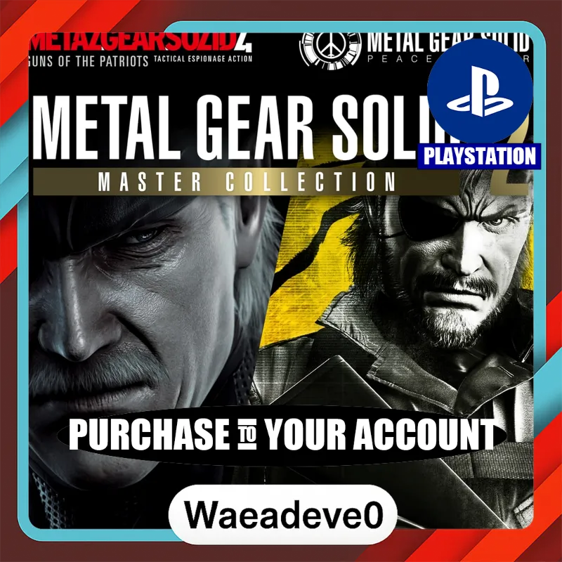 METAL GEAR SOLID: MASTER COLLECTION Vol.2 – PlayStation (PSN) – Purchase in Your Acco