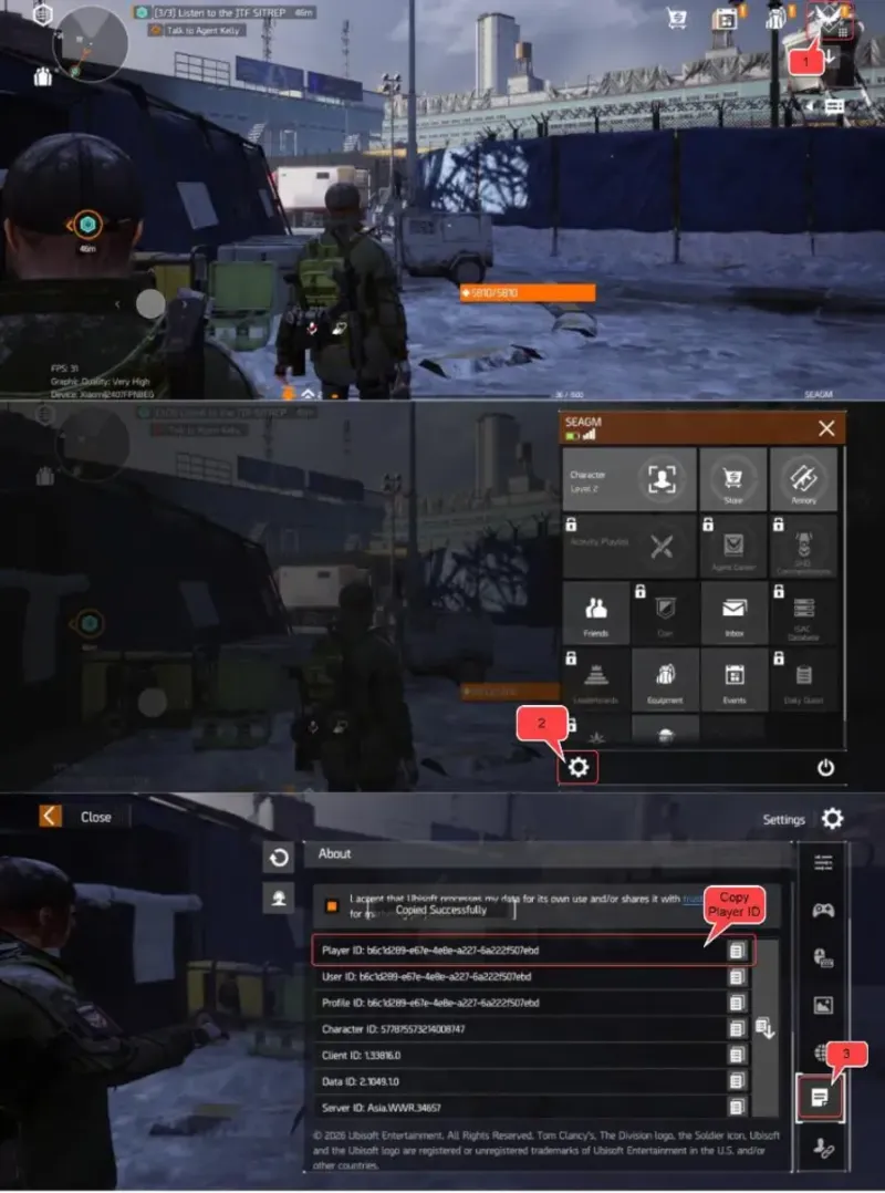 THE DIVISION RESURGENCE ПРЕМИАЛЬНЫЕ КРЕДИТЫ 125 - 7200 ПО ID 24/7