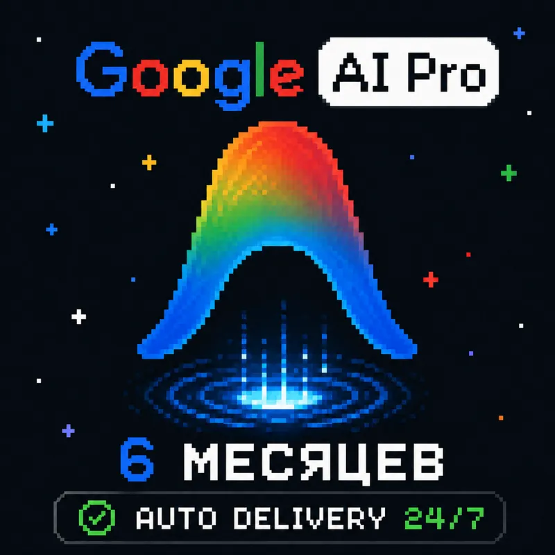 [АВТОВЫДАЧА] Google Gemini AI Premium (Pro) & Antigravity (6 Мес)