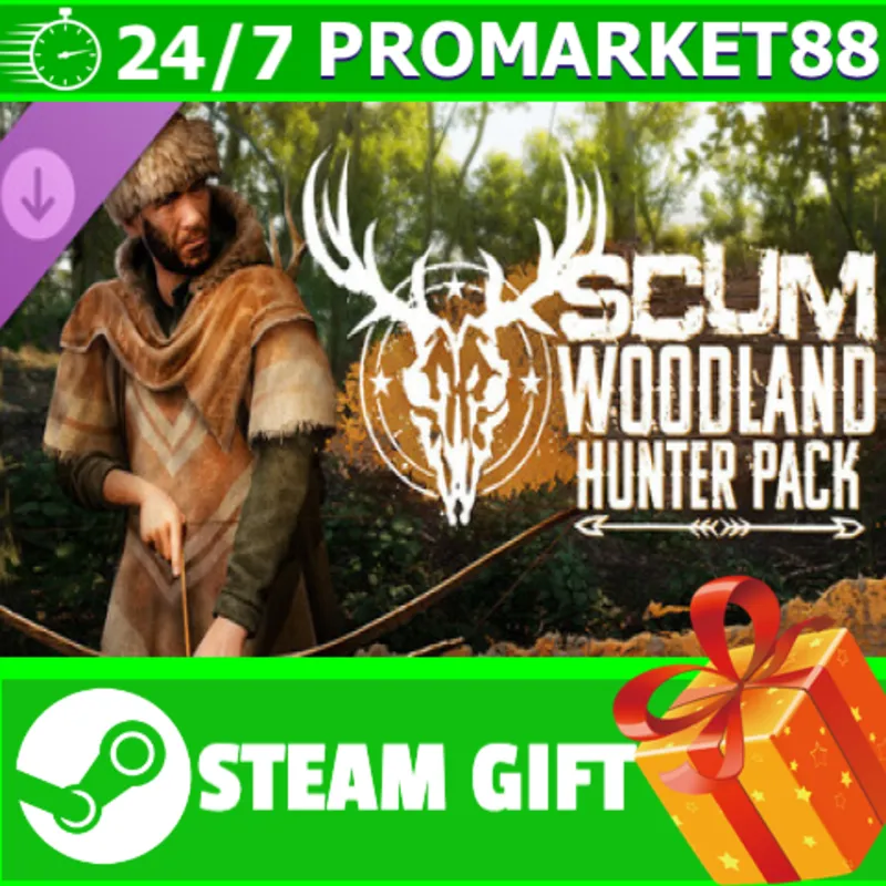 ВСЕ СТРАНЫ+РОССИЯ SCUM Woodland Hunter Pack STEAM