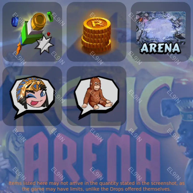 Relic Arena Твич Дропсы 5 предметов +