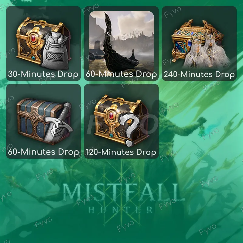 Mistfall Hunter〖TWITCH DROPS / ТВИЧ ДРОПС〗5+ НАГРАД • ПРЕДМЕТЫ • СКИНЫ