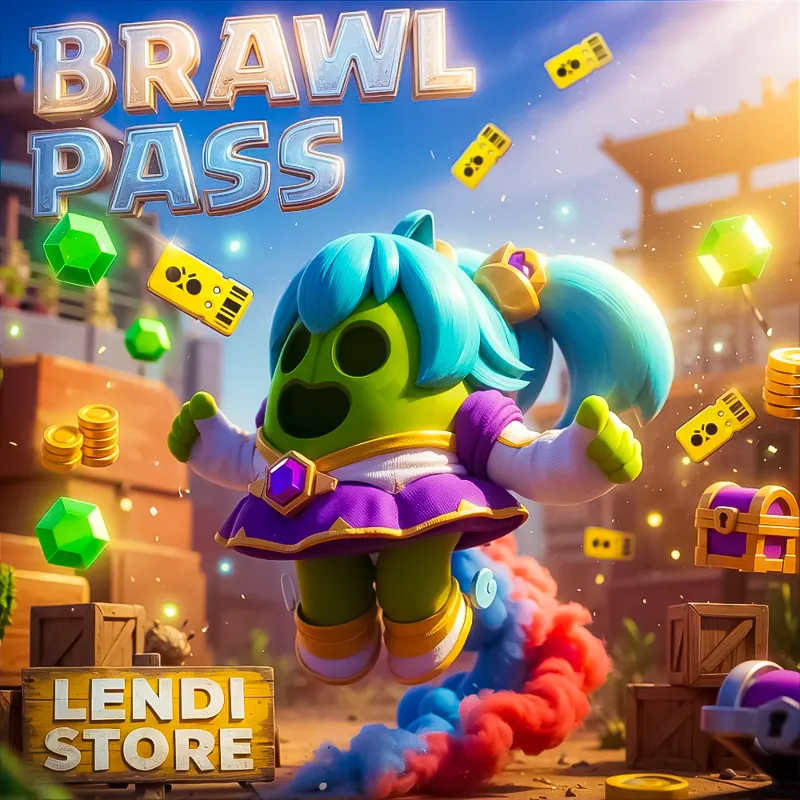 Brawl stars - Brawl pass plus - ГЕМЫ - Любой регион