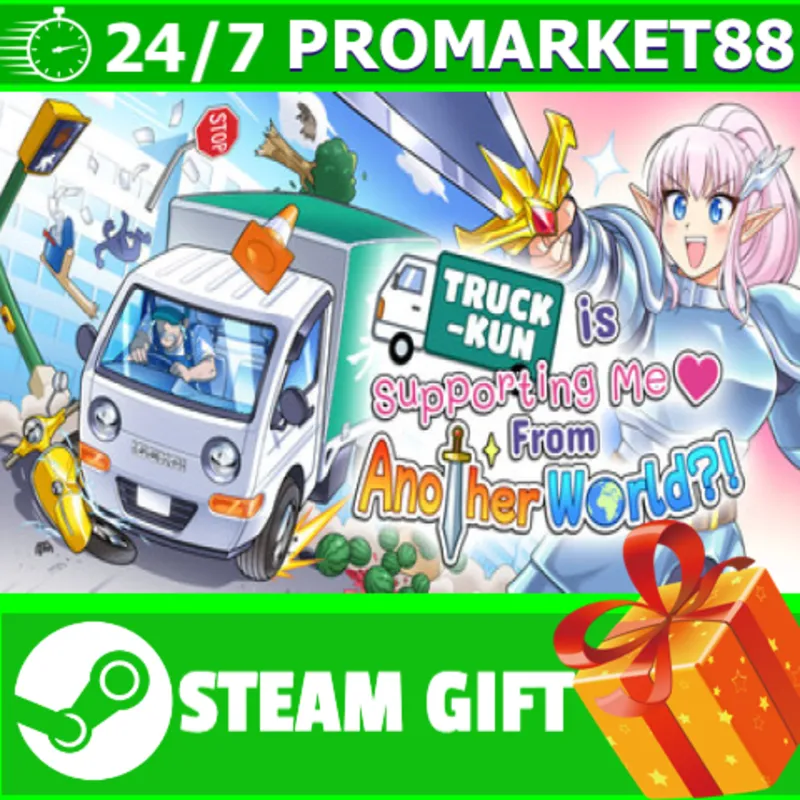 TRUCK-KUN IS SUPPORTING ME FROM ANOTHER WORLD?! STEAM