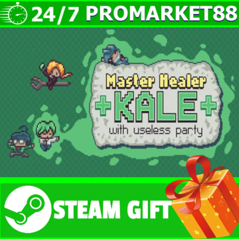 Master Healer Kale with useless party STEAM GIFT