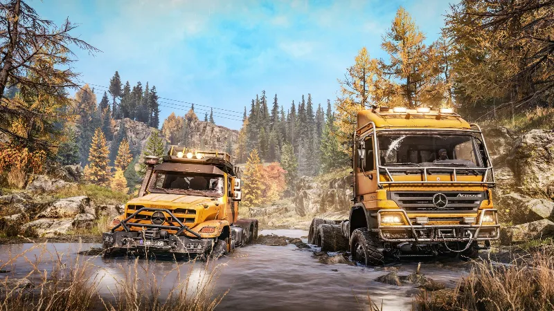SnowRunner - Mercedes-Benz Trucks Dual Pack 1 XBOX Ключ Сразу