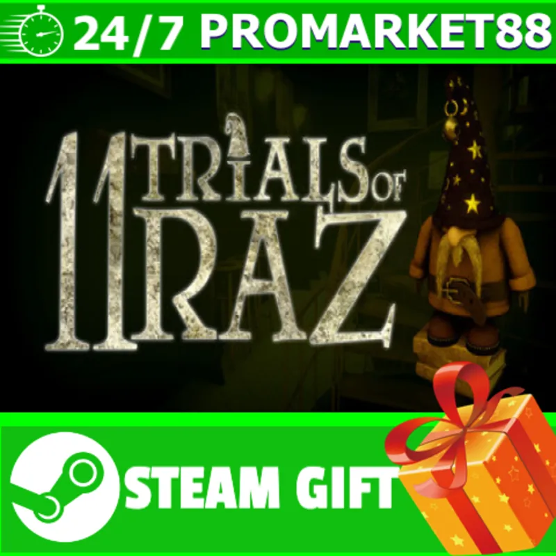 ВСЕ СТРАНЫ+РОССИЯ 11 Trials of Raz STEAM GIFT