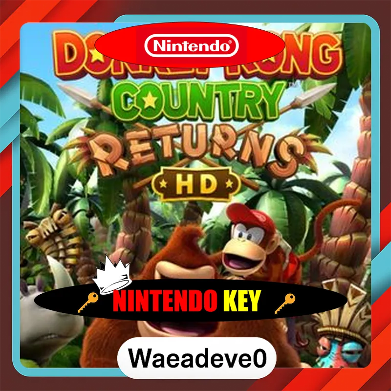 Donkey Kong Country Returns HD (Nintendo Switch) eShop Key UNITED STATES