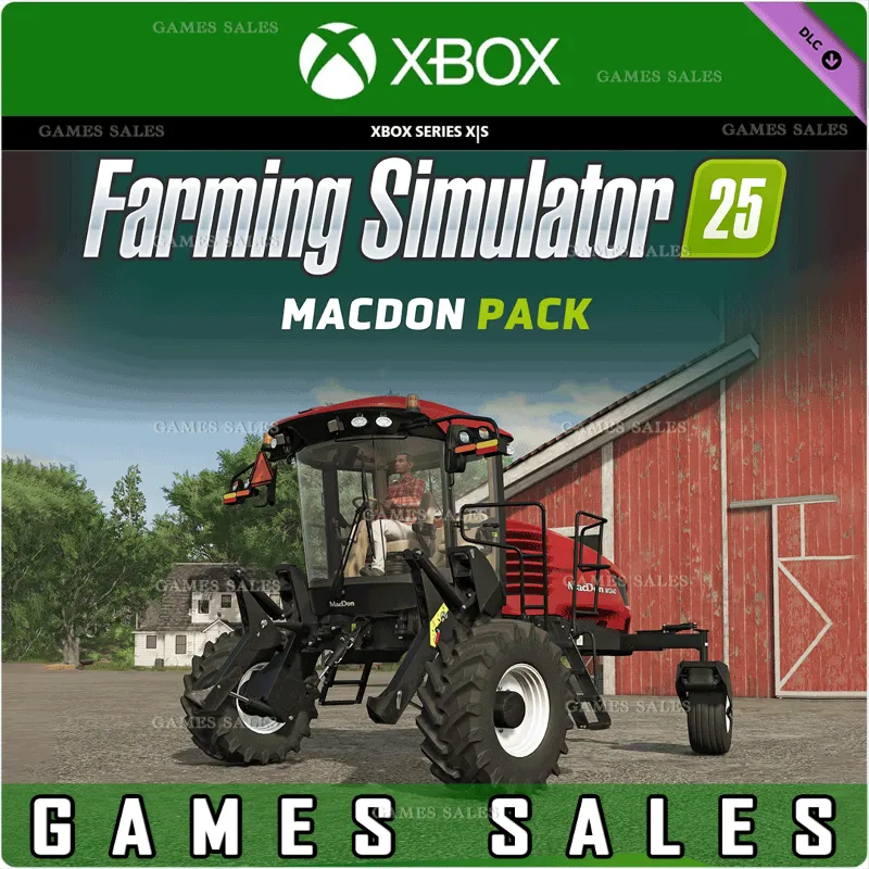 FS25: MACDON PACK XBOX SERIES X|S КЛЮЧ