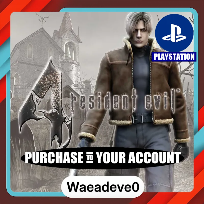 resident evil 4 (2005) – PlayStation (PSN) – Purchase in Your Account