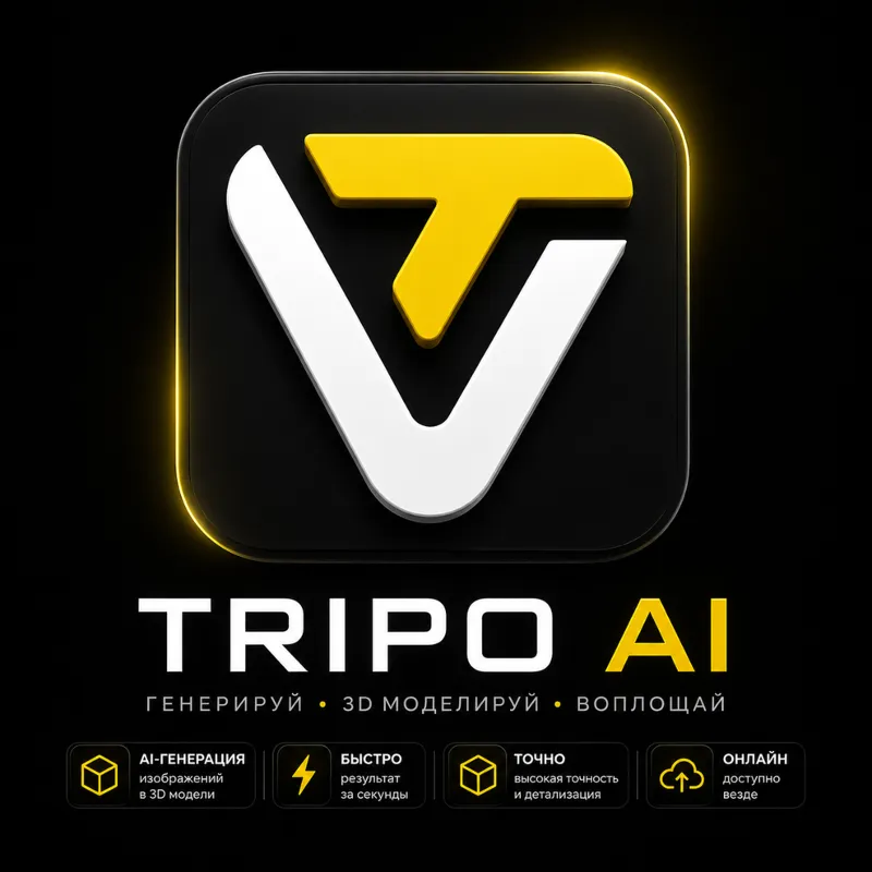 Подписка на Tripo 3D AI | Начальный / Профессиональный / Продвинутый / 1 месяц (недор