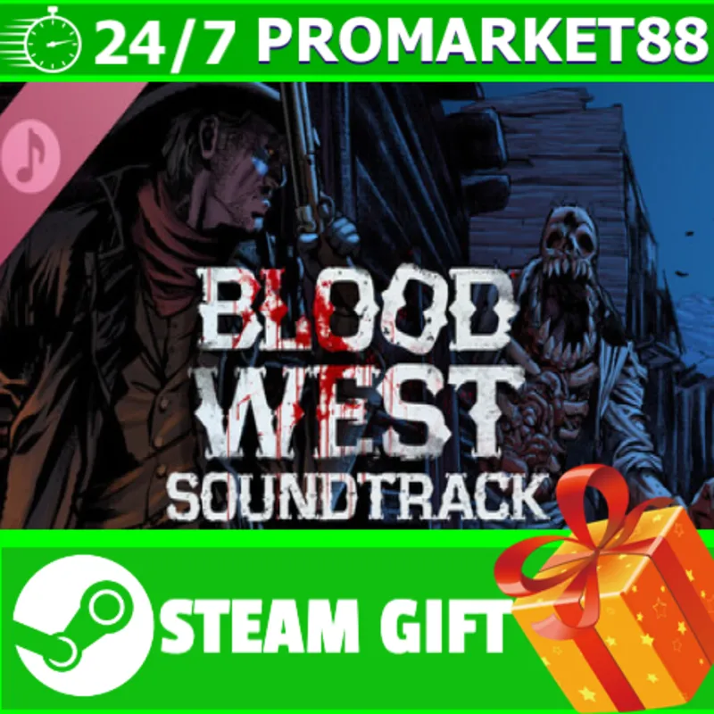 ВСЕ СТРАНЫ+РОССИЯ Blood West Soundtrack STEAM GIFT