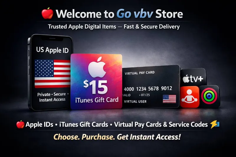 US Apple ID | iTunes Gift Card $15 | Виртуальная Pay Card & Apple Services Codes