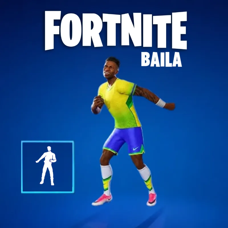 FORTNITE — VINI JR. BAILA! (Эмоция) - ключ GLOBAL (Последний день)