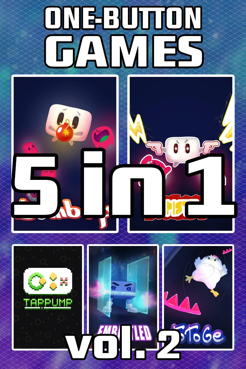 One Button Games 5-in-1 vol. 2 | XBOX | На любой аккаунт