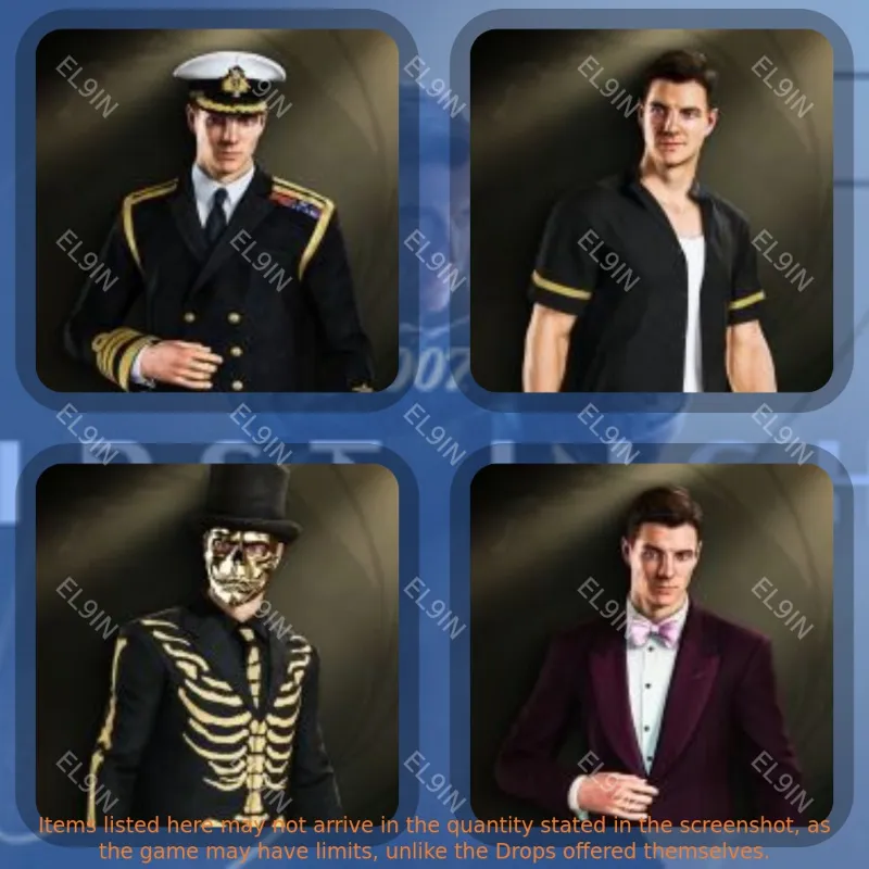 007 First Light Твич Дропсы 4 предметов +