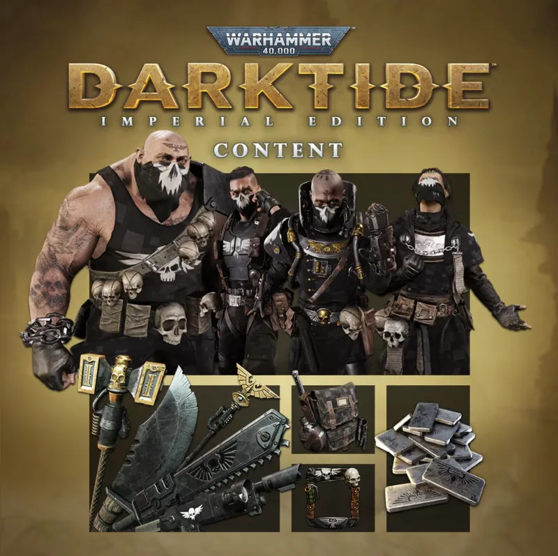 Warhammer 40,000: Darktide - Imperial Edition (Playstation PS5) ПОКУПКА НА АКАУНТ