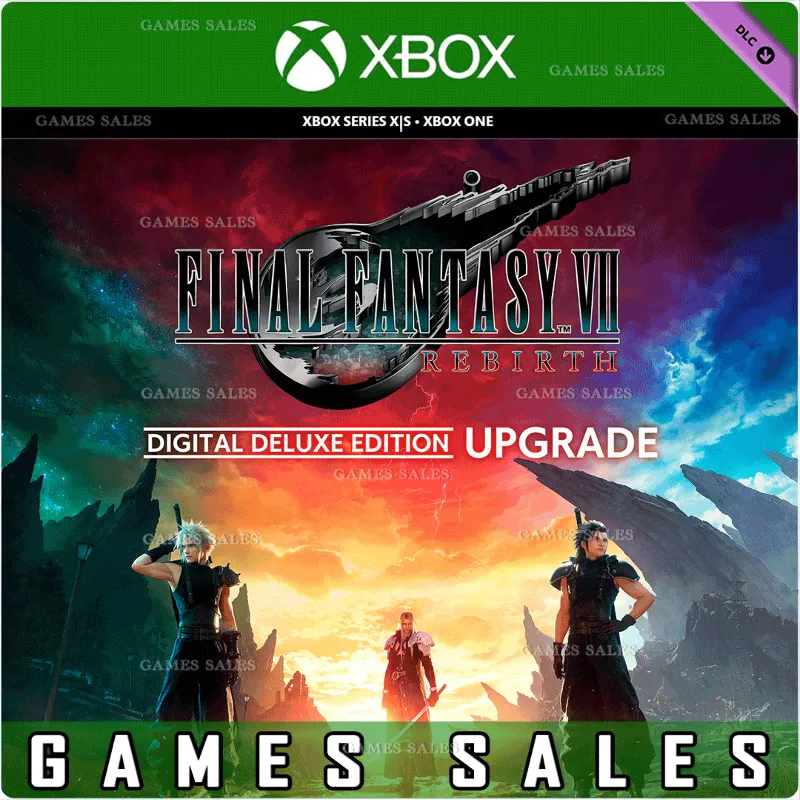 FINAL FANTASY VII REBIRTH DIGITAL DELUXE EDITION UPGRADE XBOX ONE|XS+PC WIN КЛЮЧ