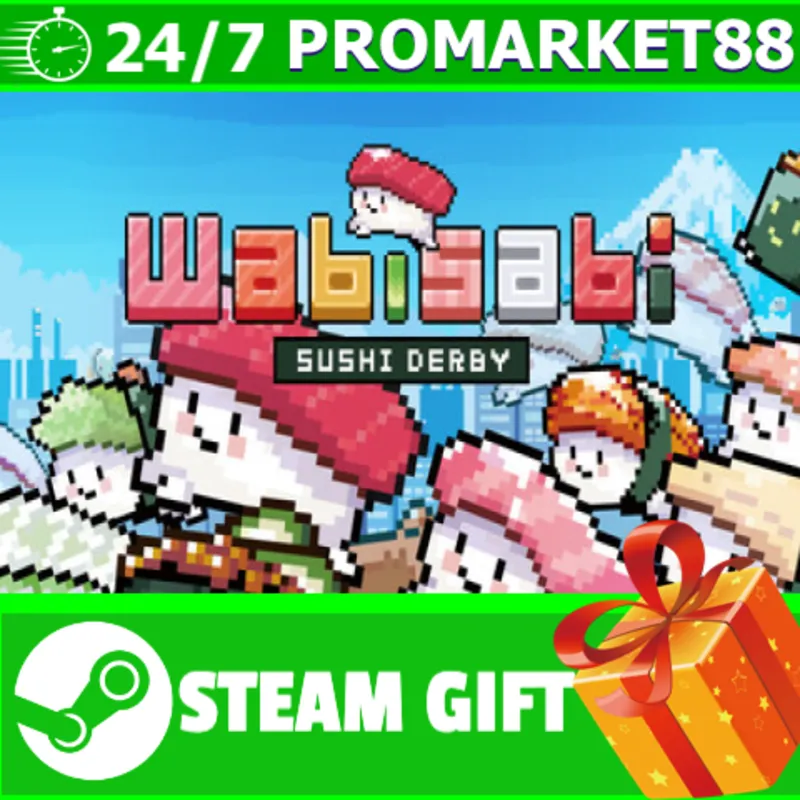 ВСЕ СТРАНЫ+РОССИЯ Wabisabi SushiDerby STEAM GIFT