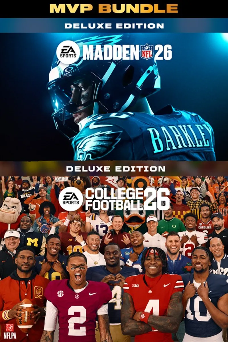 Paquete MVP de EA SPORTS (Madden NFL 26 Edición Deluxe y College Football 26 Edición