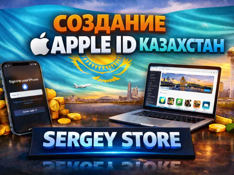 Создание персонального Apple ID Казахстан